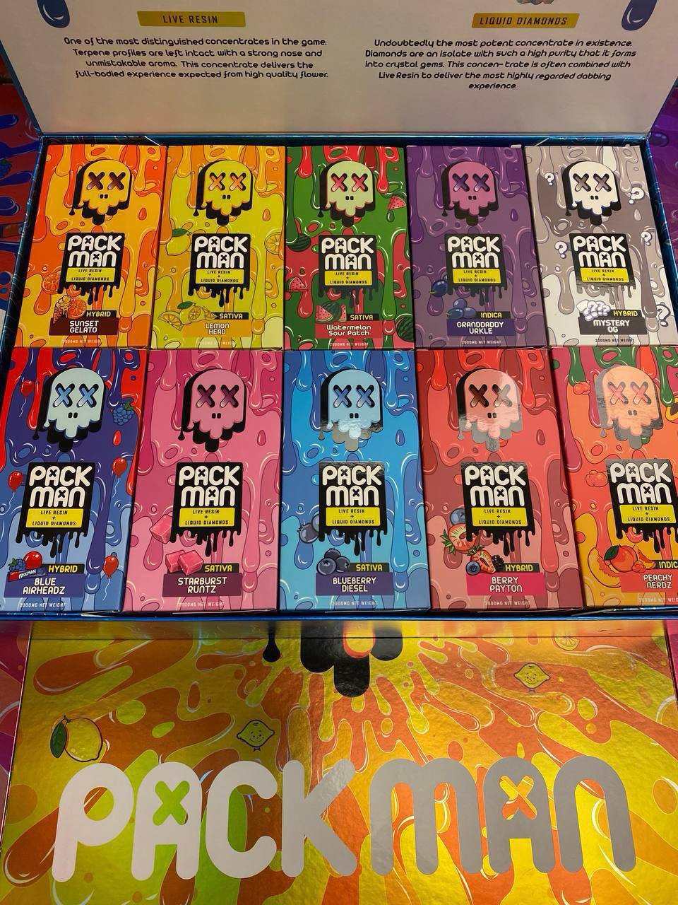 PACKMAN 2 GRAM DISPOSABLES