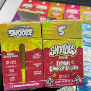 Snoozies mini pre rolls
